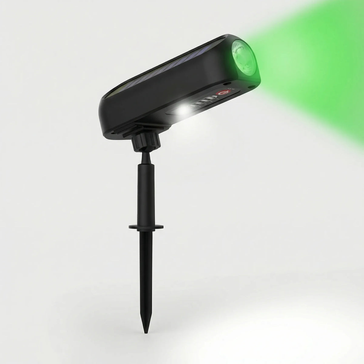 Adjustable Solar Outdoor Spotlight with 2 Lighting Modes