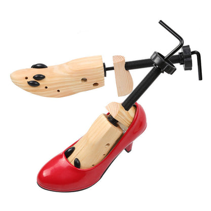 Adjustable Wooden Shoe Stretcher for Length and Width Adjustment