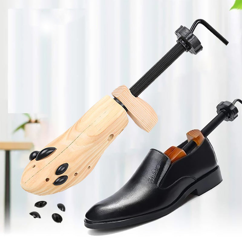 Adjustable Wooden Shoe Stretcher for Length and Width Adjustment