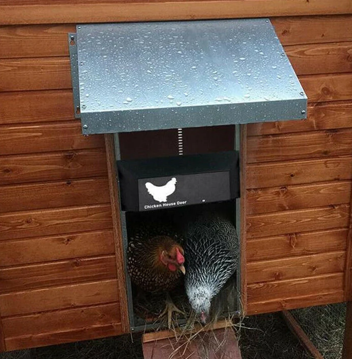 Automatic Chicken Coop Door with Timer and Light Sensor