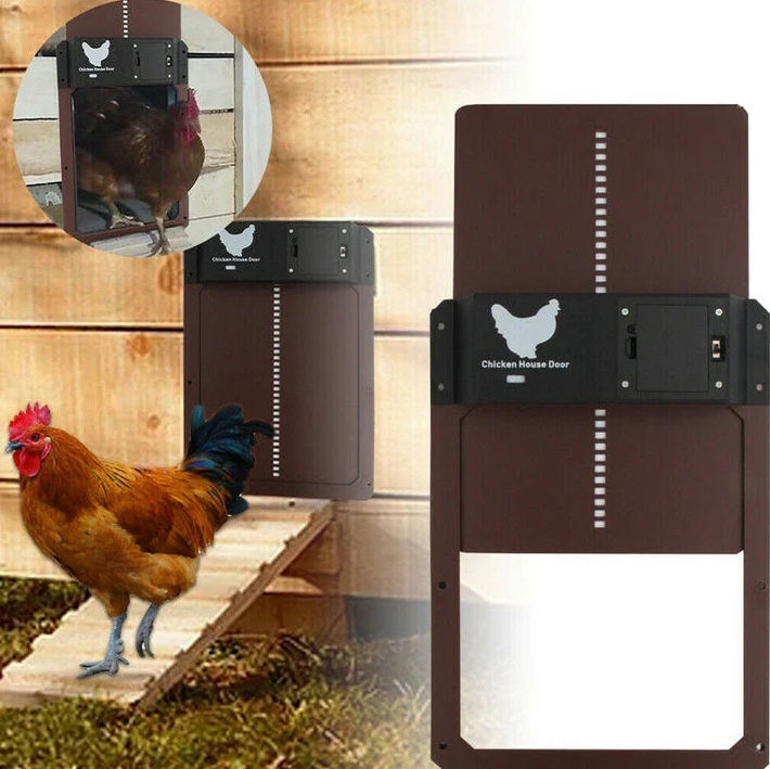 Automatic Chicken Coop Door with Timer and Light Sensor
