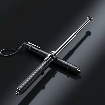 Automatic Folding Walking Stick with Adjustable Stability Support