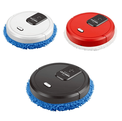 Automatic Robot Mop with Smart Navigation and Reusable Cleaning Pads