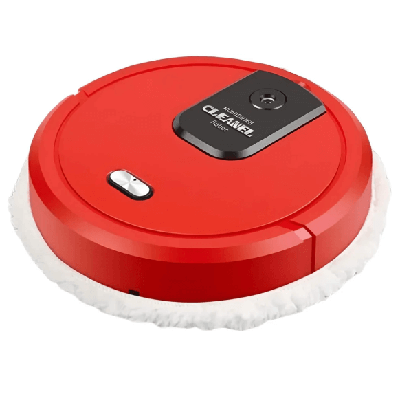Automatic Robot Mop with Smart Navigation and Reusable Cleaning Pads