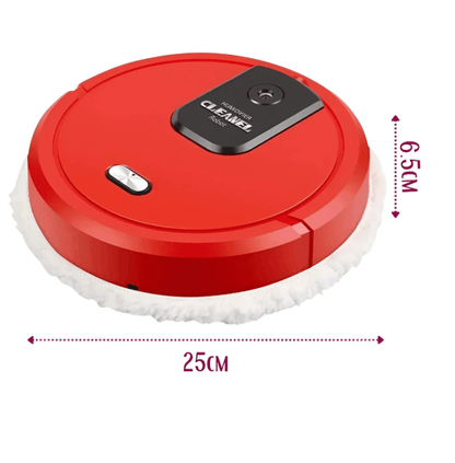 Automatic Robot Mop with Smart Navigation and Reusable Cleaning Pads