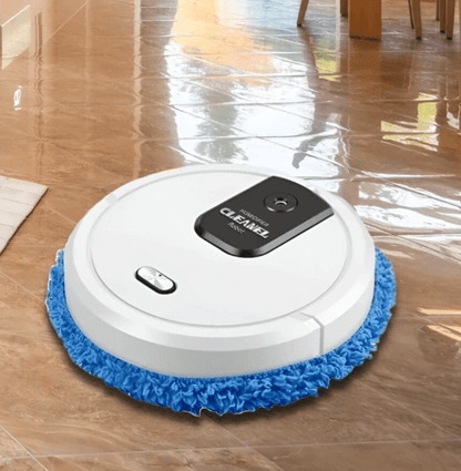 Automatic Robot Mop with Smart Navigation and Reusable Cleaning Pads