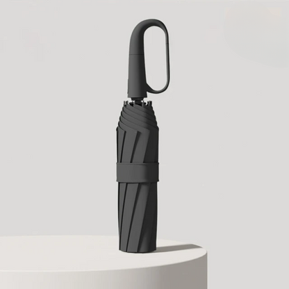 Automatic Wind-Resistant Umbrella with Reflective Edge and Folding Design