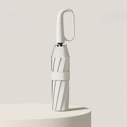 Automatic Wind-Resistant Umbrella with Reflective Edge and Folding Design