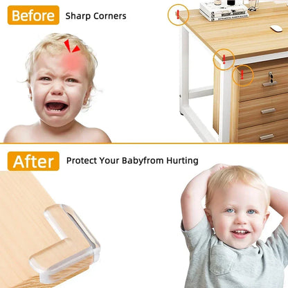 Baby Safety Clear Corner Protectors Set of 10 for Furniture