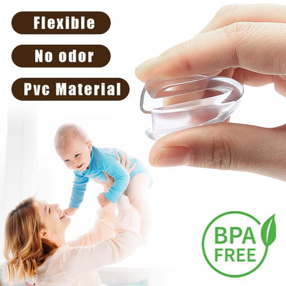 Baby Safety Clear Corner Protectors Set of 10 for Furniture