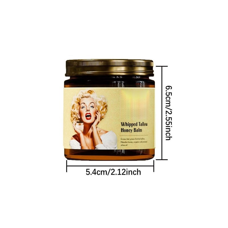 Beef Tallow and Manuka Honey Balm for Face, Body and Lips