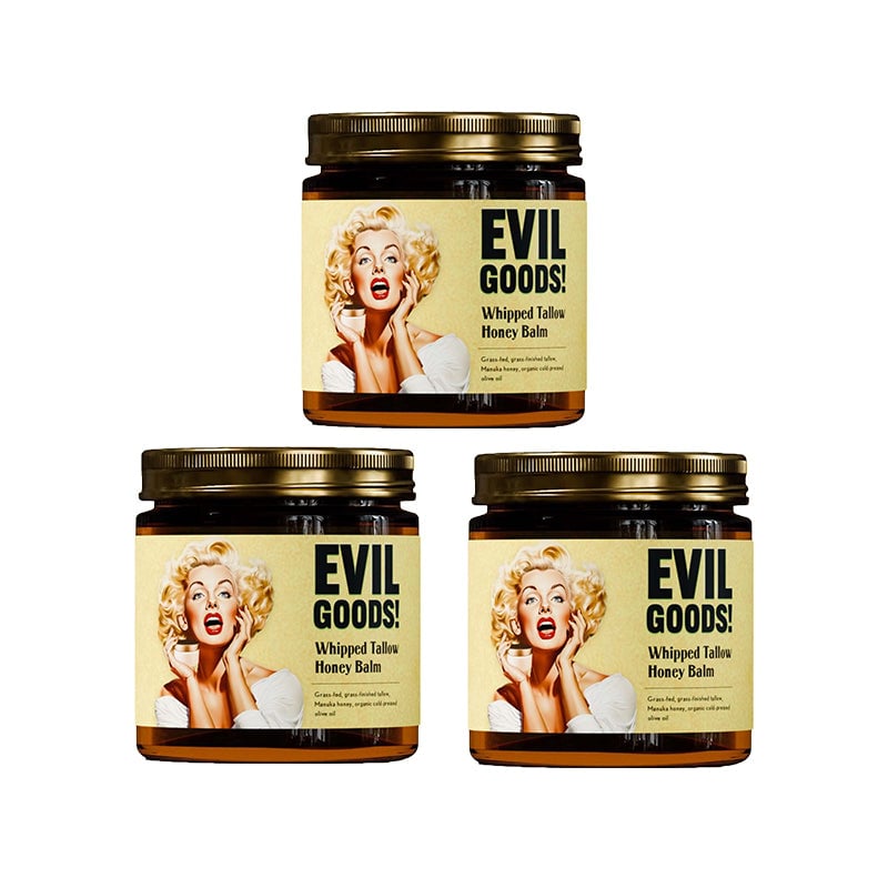 Beef Tallow and Manuka Honey Balm for Face, Body and Lips