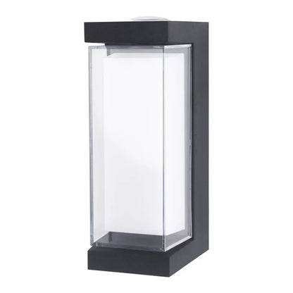 Black Aluminium Up and Down LED Wall Light
