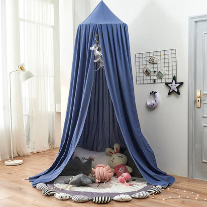 Blackout Bed Canopy for Kids with Soft Polyester Fabric and Light-Blocking Design