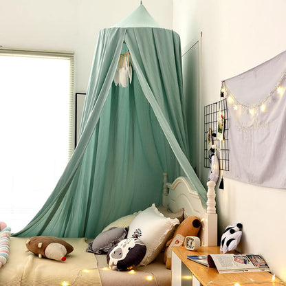 Blackout Bed Canopy for Kids with Soft Polyester Fabric and Light-Blocking Design