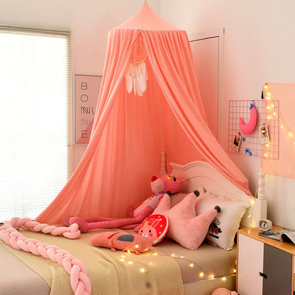 Blackout Bed Canopy for Kids with Soft Polyester Fabric and Light-Blocking Design