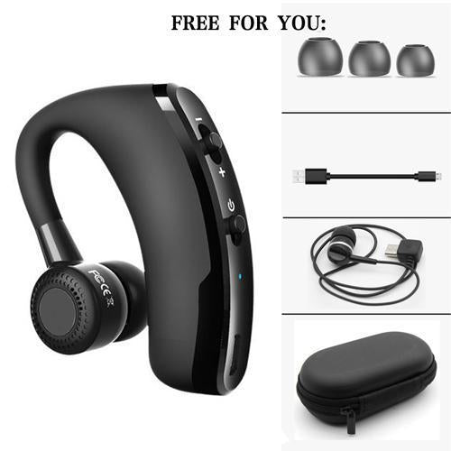 Bluetooth Noise Cancelling Headset Handsfree Business Calls with Adjustable Fit