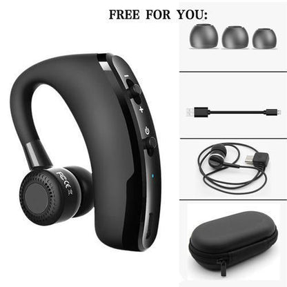 Bluetooth Noise Cancelling Headset Handsfree Business Calls with Adjustable Fit