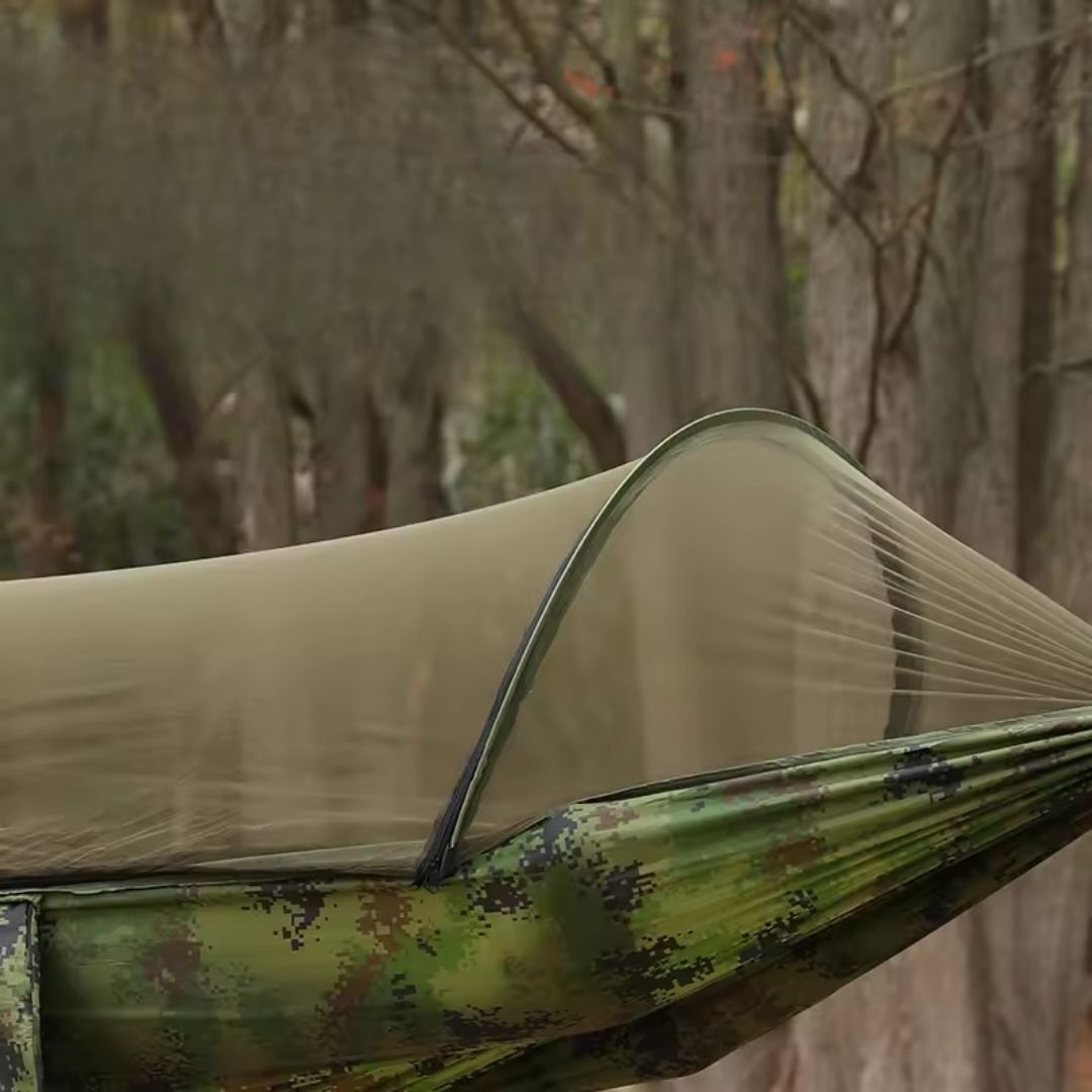 Camping Hammock with Mosquito Net Lightweight Double Outdoor Hammock