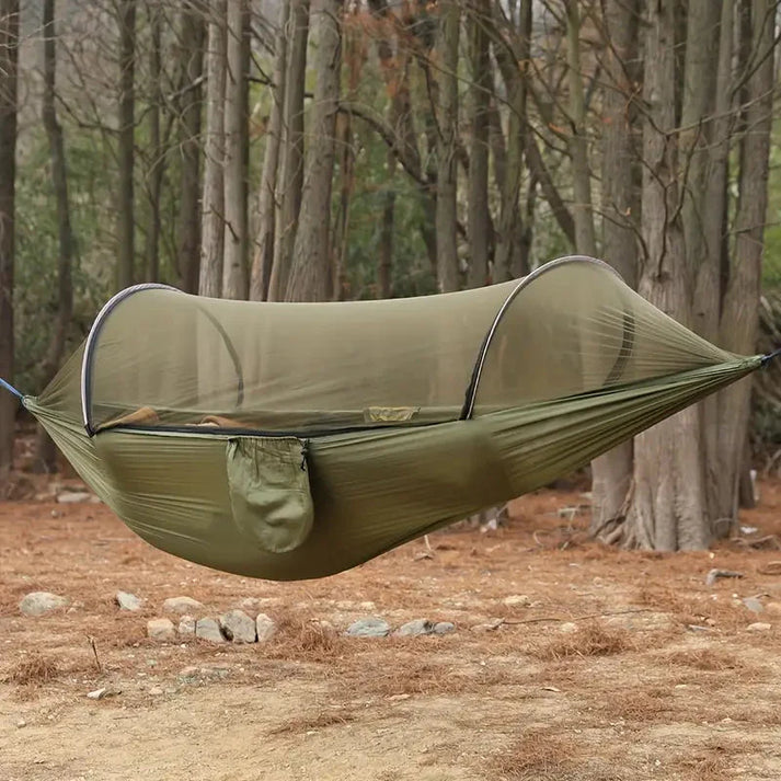 Camping Hammock with Mosquito Net Lightweight Double Outdoor Hammock