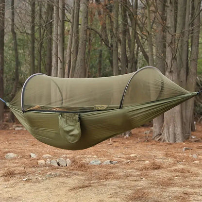 Camping Hammock with Mosquito Net Lightweight Double Outdoor Hammock