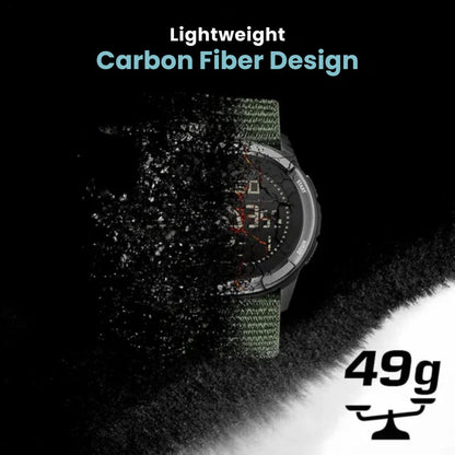 Carbon Fiber Outdoor Watch Lightweight Durable Sports Watch