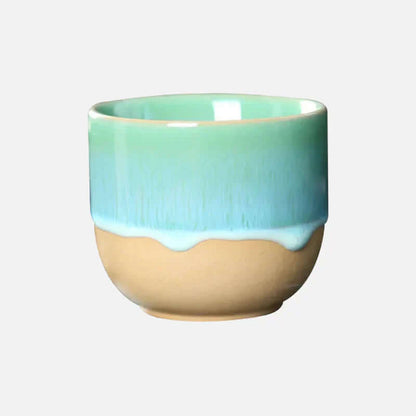 Ceramic Mug with Colourful Splatter Design and Glossy Finish