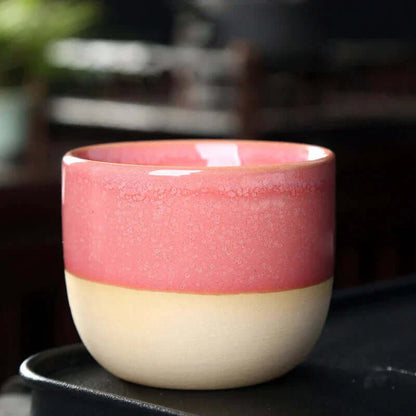 Ceramic Mug with Colourful Splatter Design and Glossy Finish