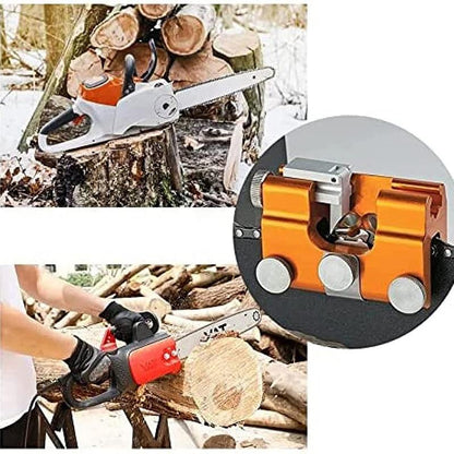 Chainsaw Chain Sharpener Tool with 30° Guide for Easy Manual Sharpening