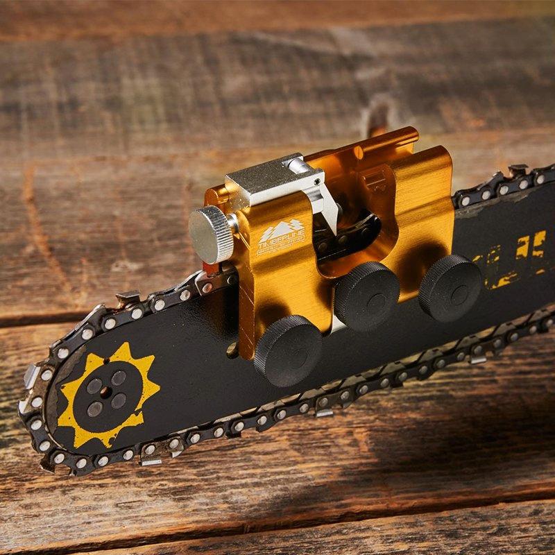 Chainsaw Chain Sharpener Tool with 30° Guide for Easy Manual Sharpening