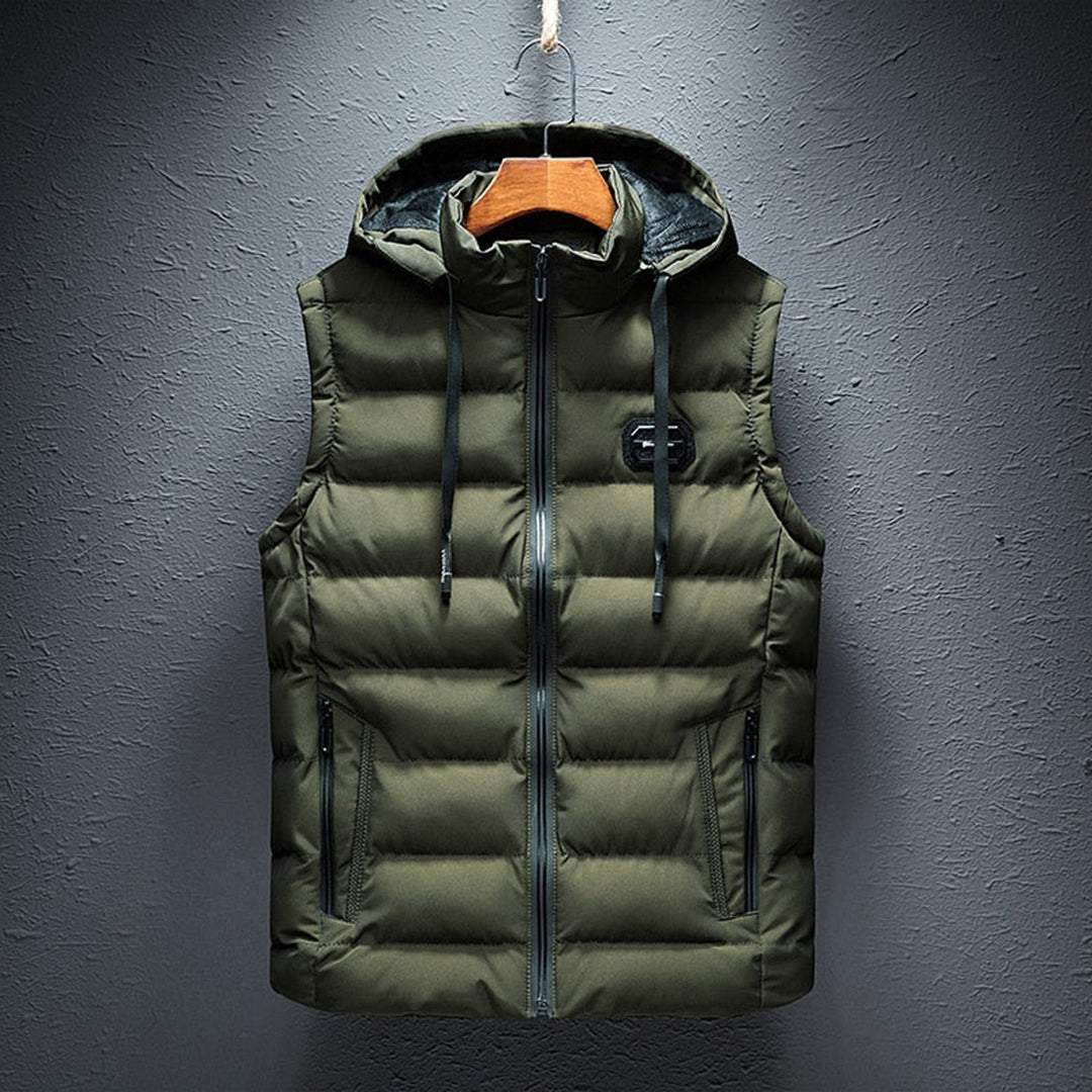 Charles Men’s Sleeveless Quilted Jacket