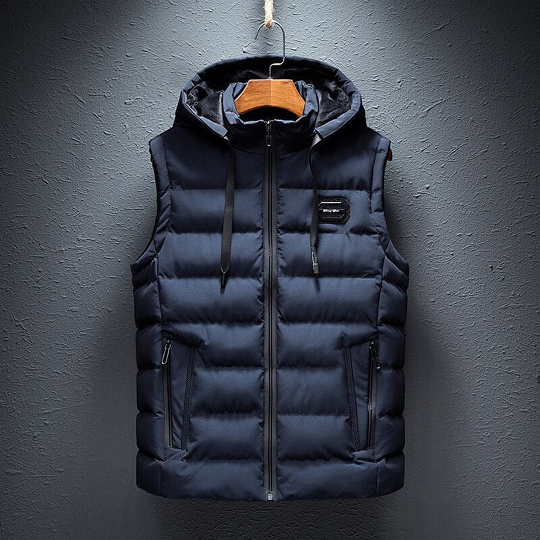Charles Men’s Sleeveless Quilted Jacket