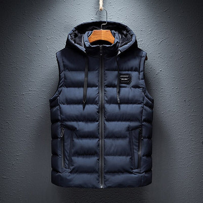Charles Men’s Sleeveless Quilted Jacket