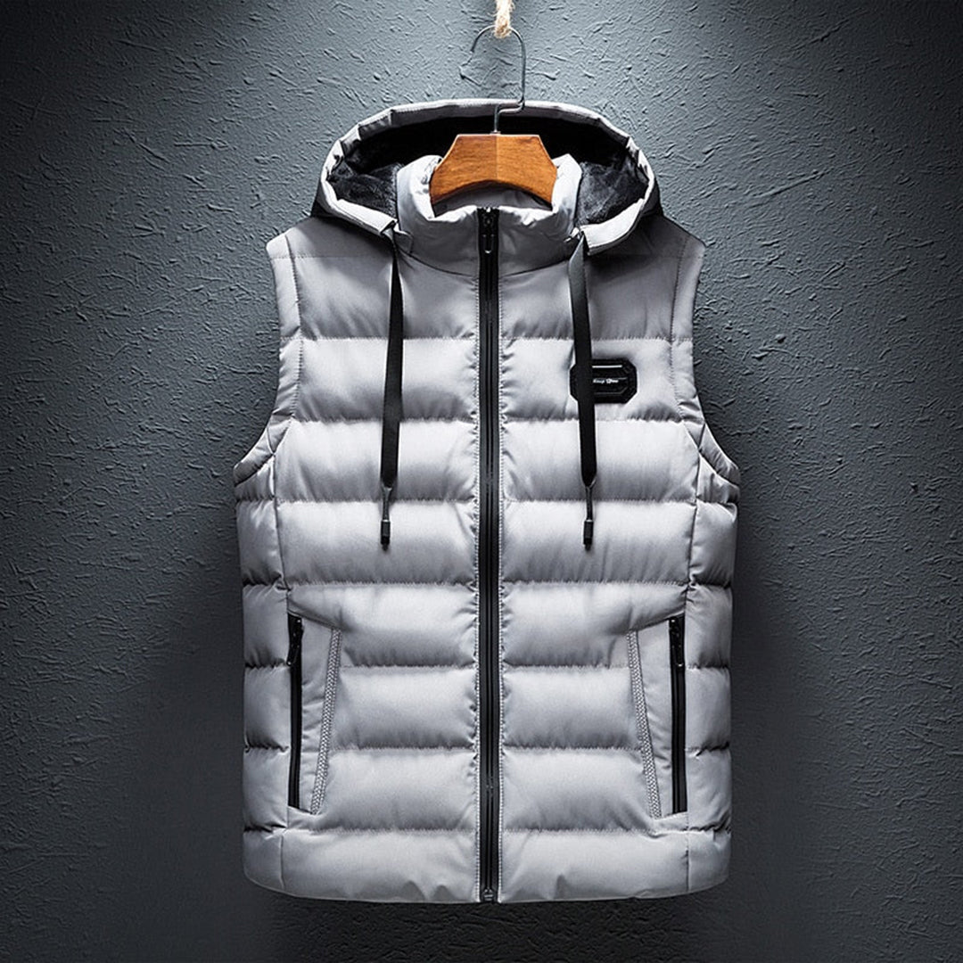 Charles Men’s Sleeveless Quilted Jacket