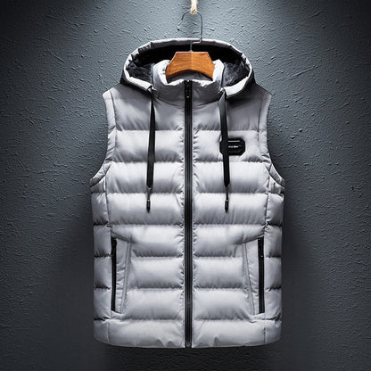 Charles Men’s Sleeveless Quilted Jacket