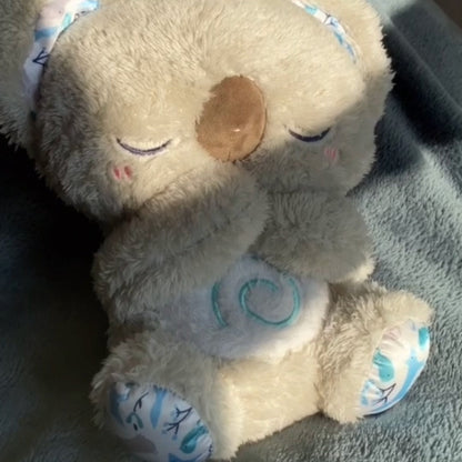 Child-Friendly Breathing and Relaxation Device with Gentle Vibration and Soft Night Light