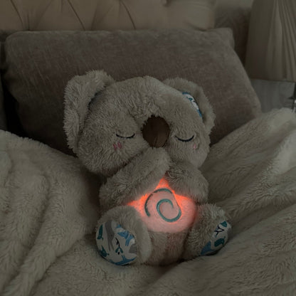 Child-Friendly Breathing and Relaxation Device with Gentle Vibration and Soft Night Light
