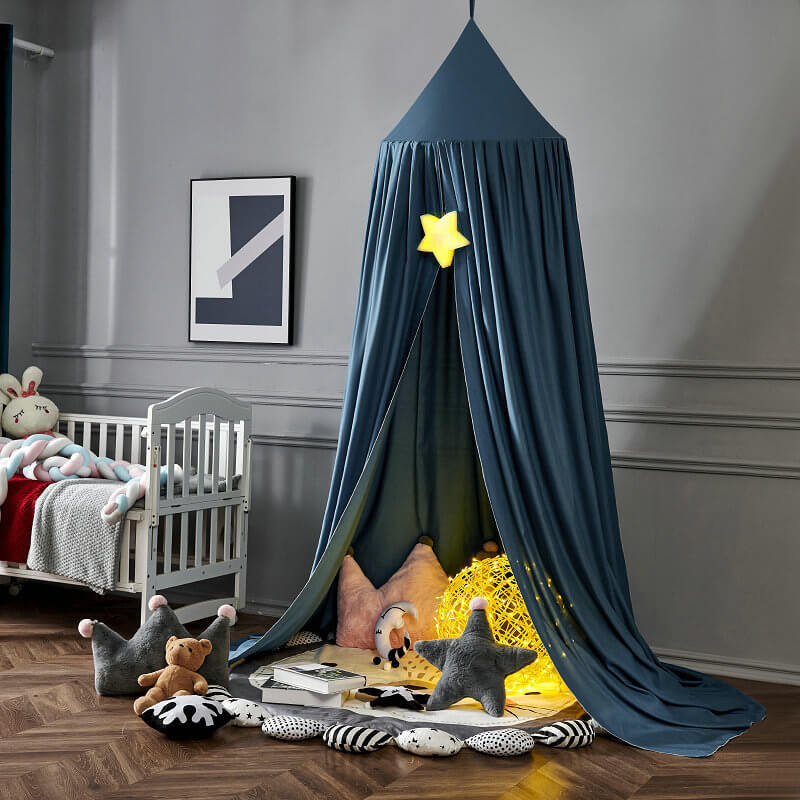 Children’s Blackout Bed Canopy with Light Blocking