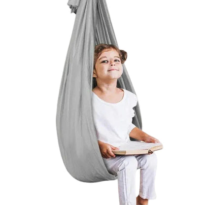 Children's Sensory Swing with Soft Breathable Fabric for Indoor and Outdoor Play