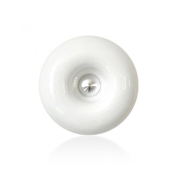 Circular Glass and Metal LED Table Wall Lamp