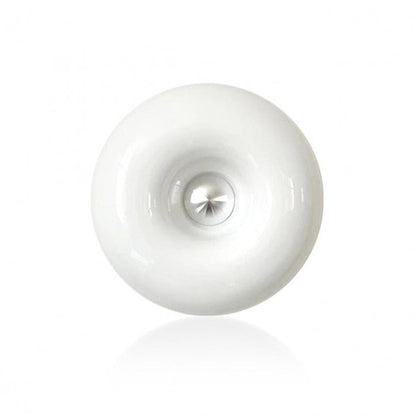 Circular Glass and Metal LED Table Wall Lamp
