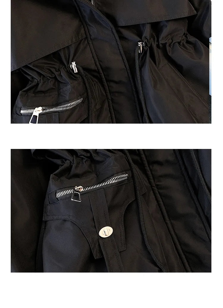 Cloe Women’s Down Jacket with Detachable Collar