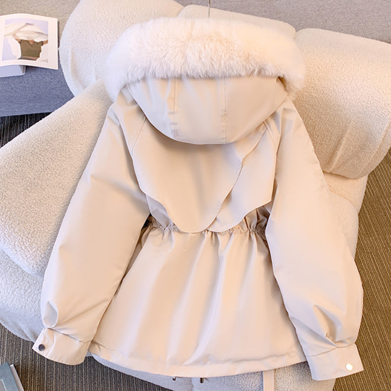 Cloe Women’s Down Jacket with Detachable Collar