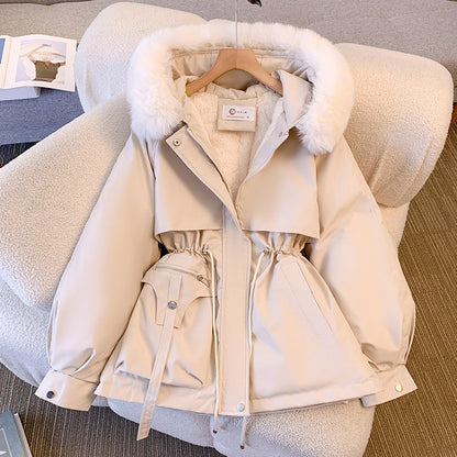 Cloe Women’s Down Jacket with Detachable Collar
