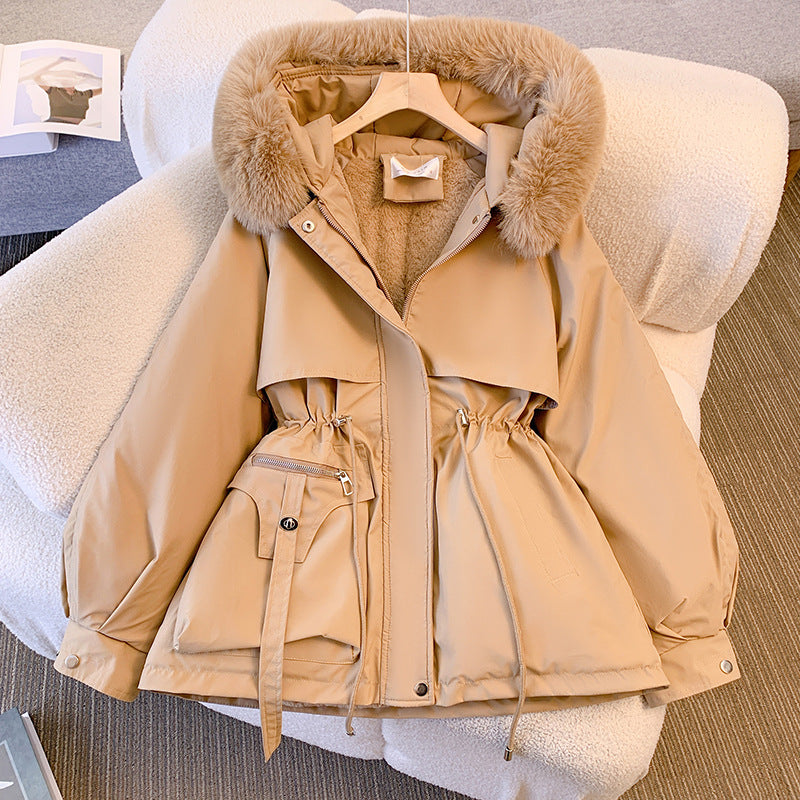 Cloe Women’s Down Jacket with Detachable Collar