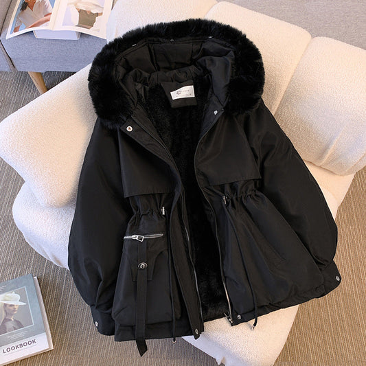 Cloe Women’s Down Jacket with Detachable Collar