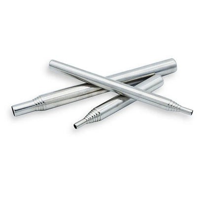 Collapsible Stainless Steel Fire Blowpipe with Telescopic Design for Camping