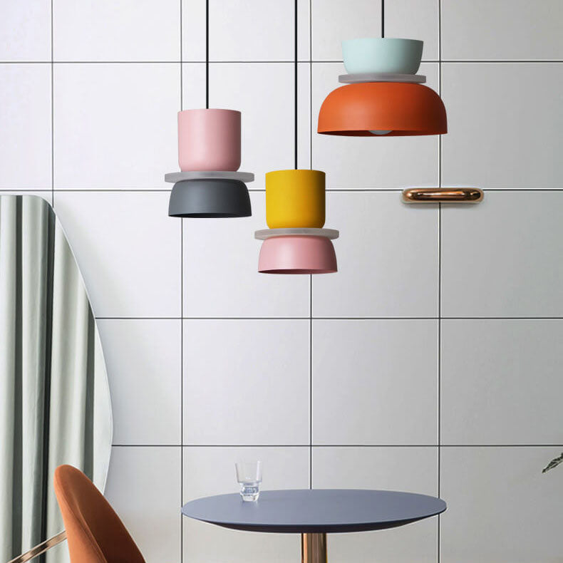Colourful Macaron Pendant Ceiling Light