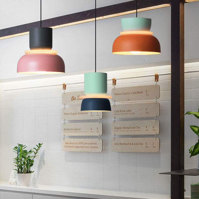 Colourful Macaron Pendant Ceiling Light