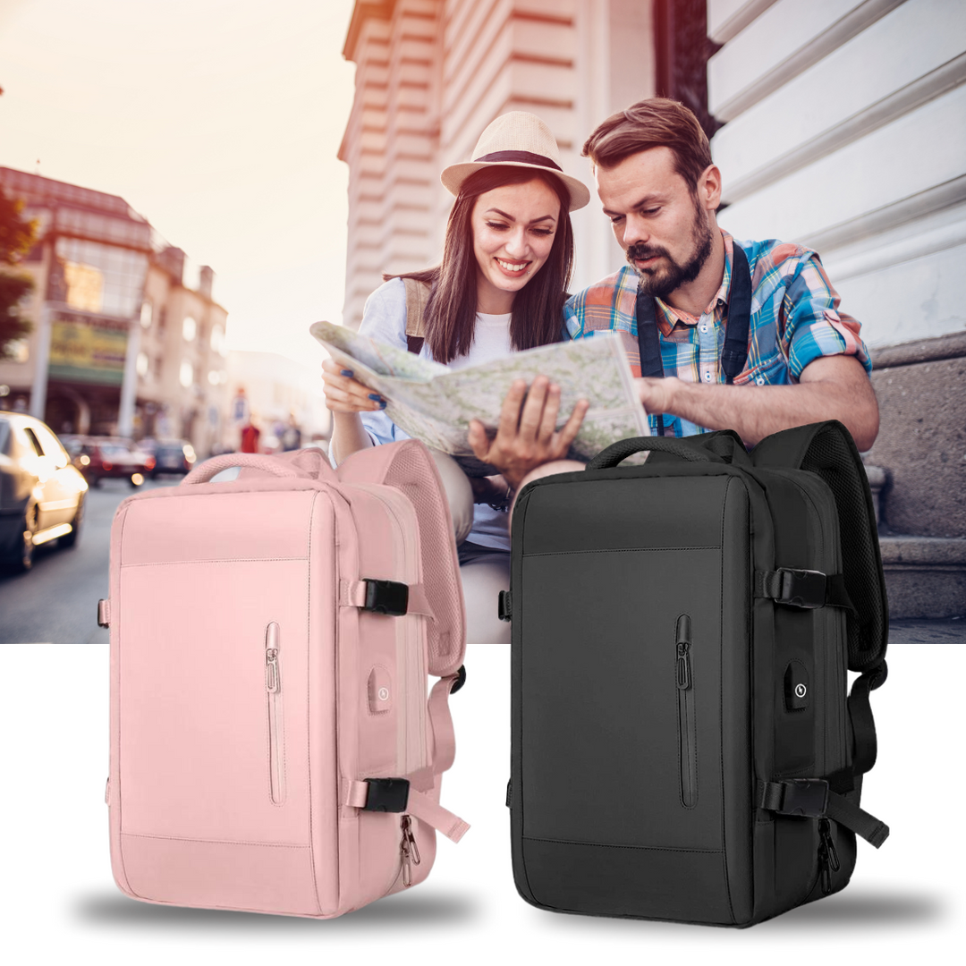 Compact Foldable Travel Backpack with Laptop Compartment